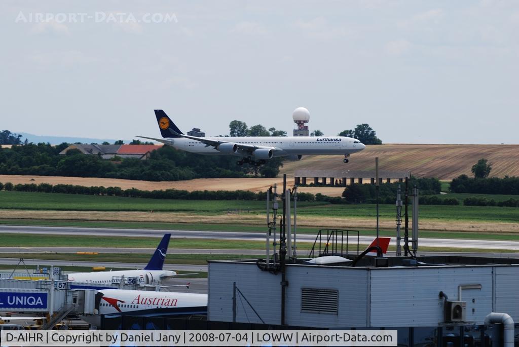 D-AIHR, 2007 Airbus A340-642 C/N 794, Lufthansa