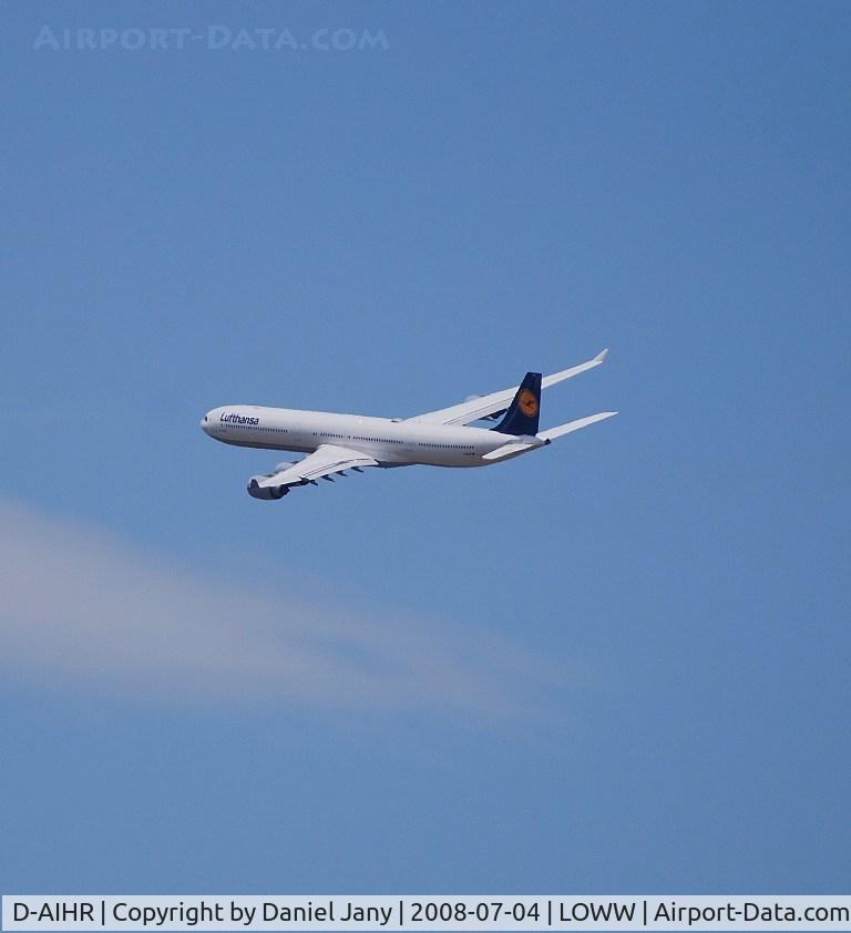 D-AIHR, 2007 Airbus A340-642 C/N 794, Lufthansa