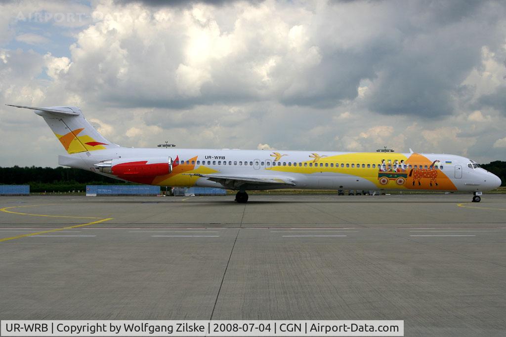 UR-WRB, 1986 McDonnell Douglas MD-82 (DC-9-82) C/N 49364, visitor