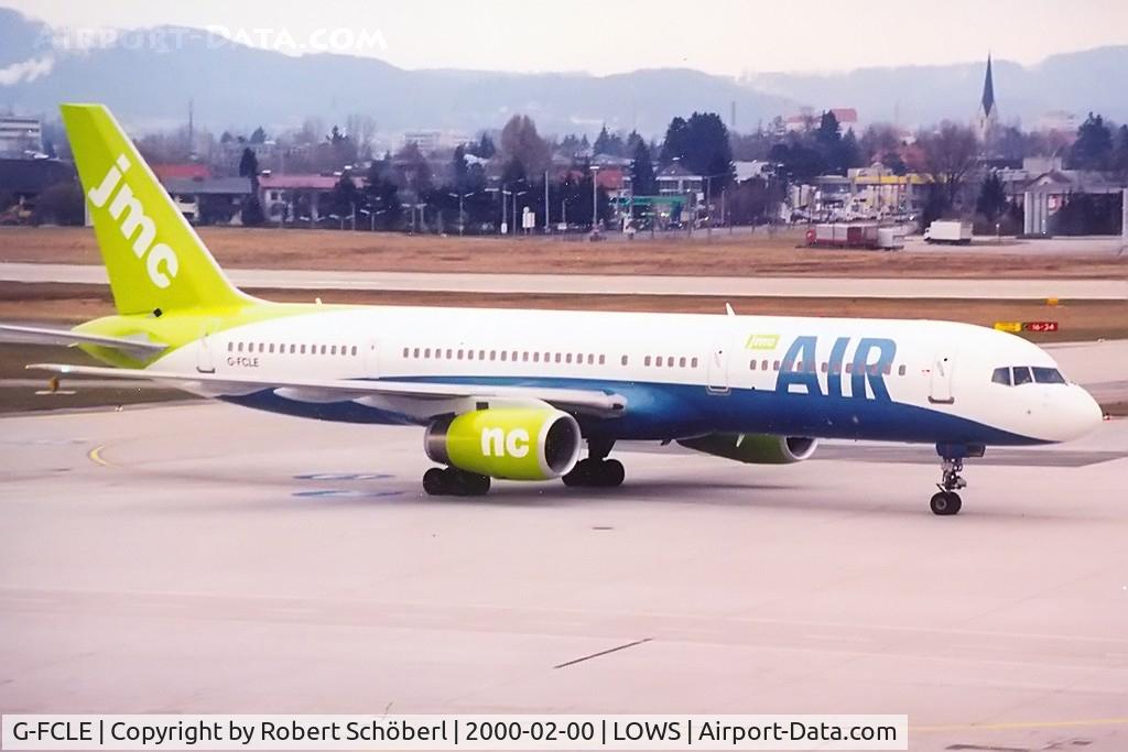 G-FCLE, 1998 Boeing 757-28A C/N 28171, Taxiing to the runway.