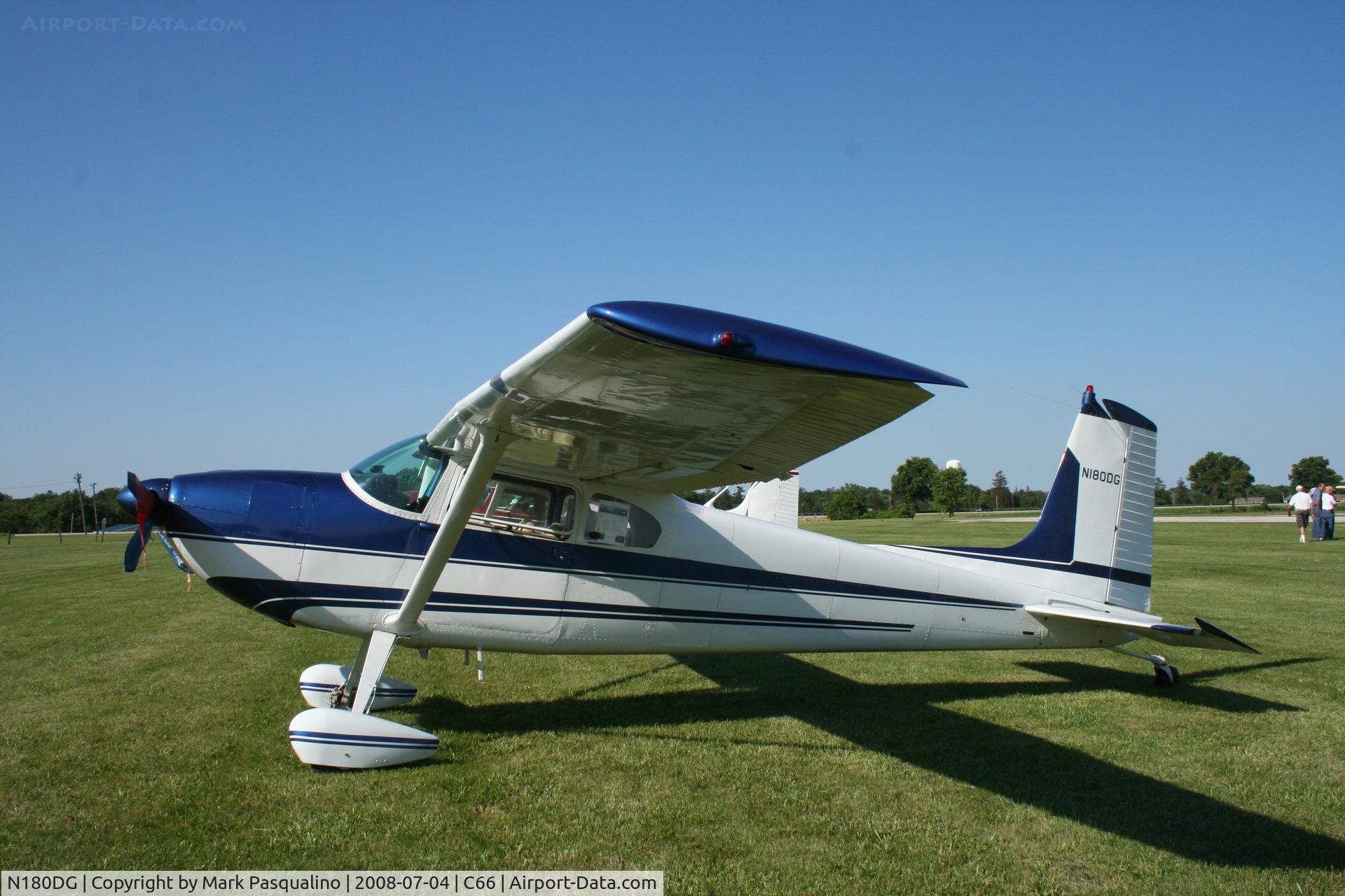 N180DG, 1955 Cessna 180 C/N 31280, Cessna 180