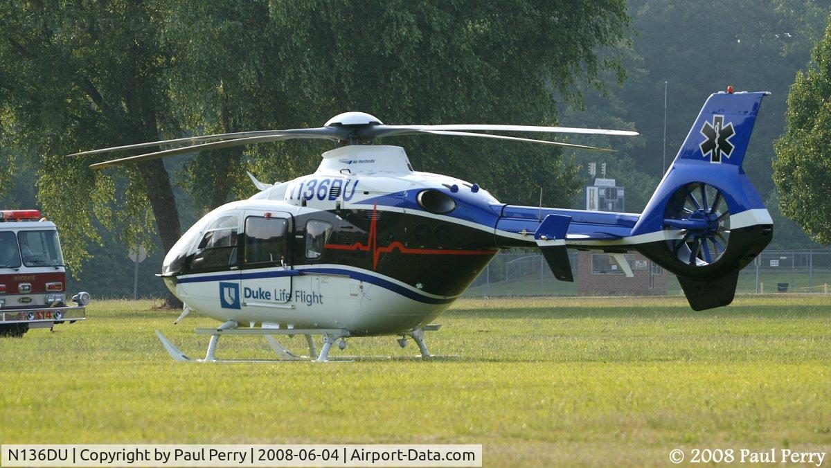 N136DU, 2007 Eurocopter EC-135T-2+ C/N 0578, New-ish visitor to Ahoskie