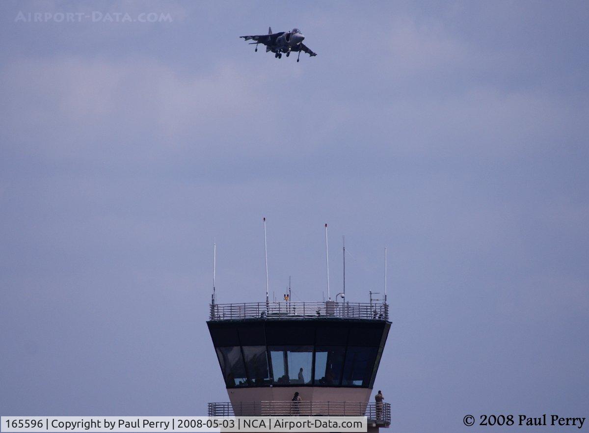 165596, McDonnell Douglas AV-8B Harrier II C/N 333, On final, done for the day