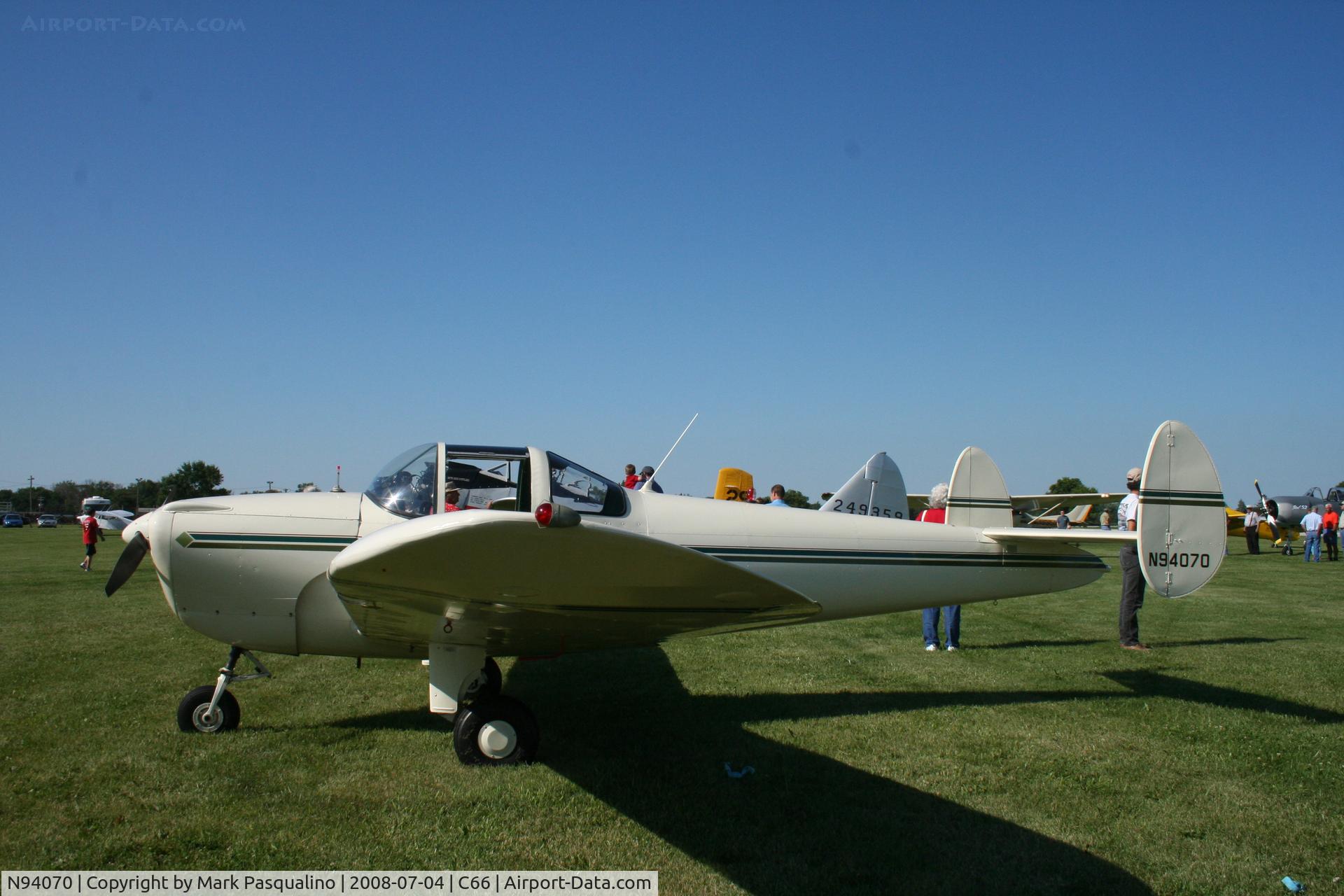 N94070, 1946 Erco 415D Ercoupe C/N 1393, Ercoupe 415-D