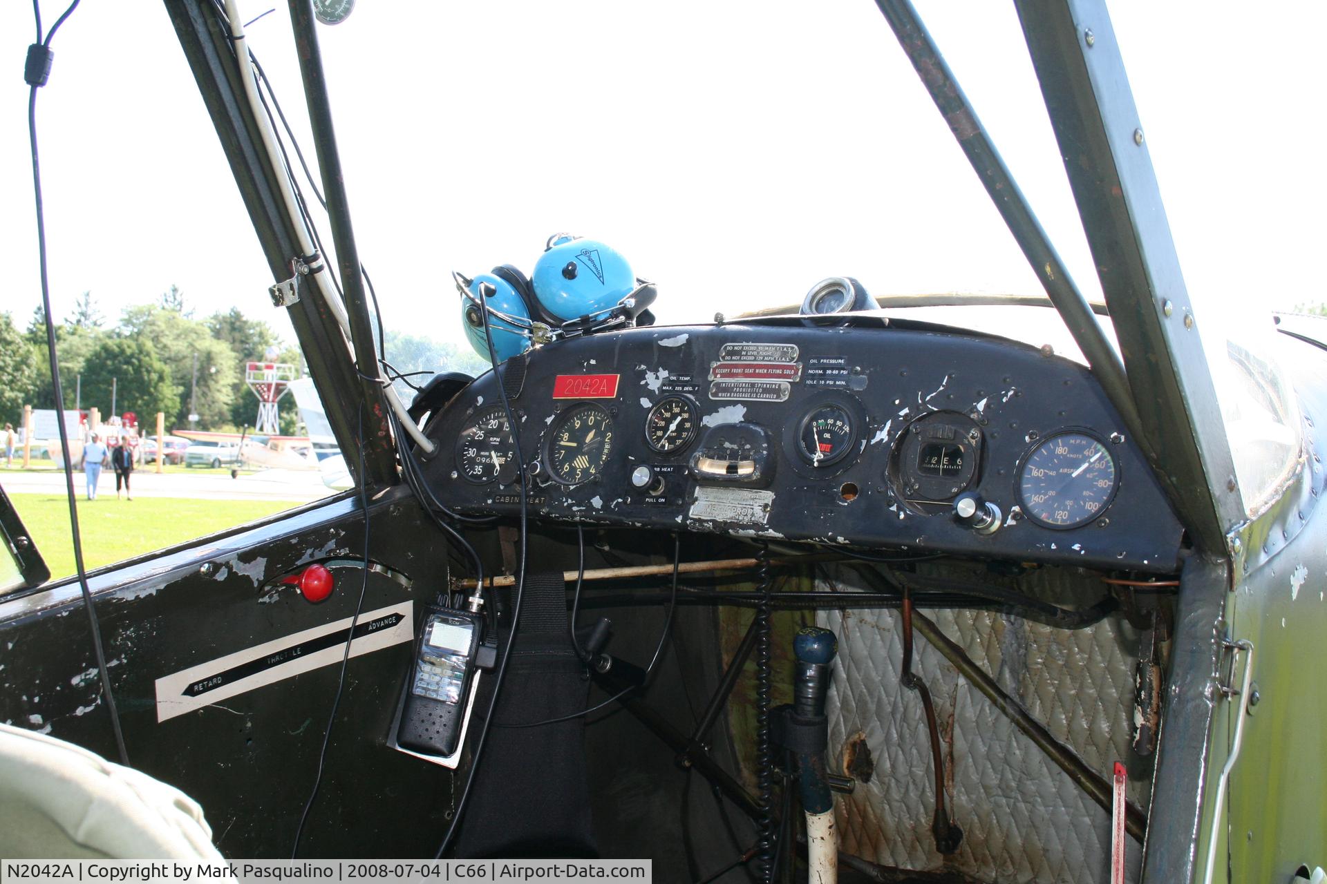 N2042A, 1947 Champion Aeronca 7BCM C/N 7BCM-431, Aeronca L-16