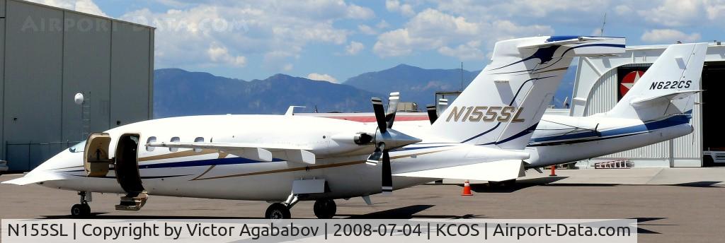 N155SL, 1992 Piaggio P-180 Avanti C/N 1013, At Colorado Springs