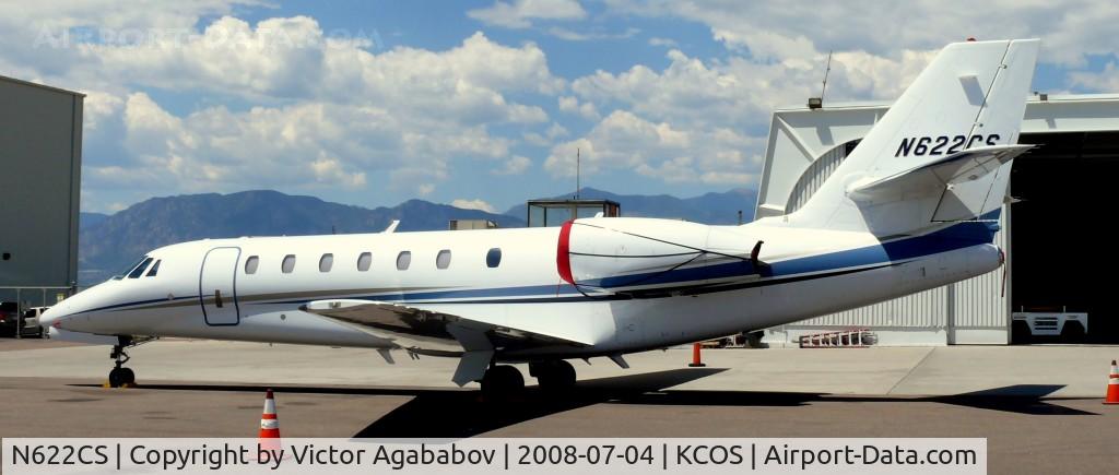 N622CS, 2007 Cessna 680 Citation Sovereign C/N 680-0124, At Colorado Springs