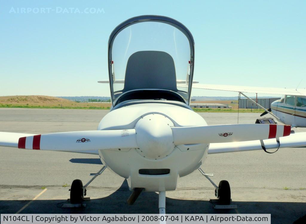N104CL, 1998 Diamond DA-20C-1 Eclipse C/N C0004, Back to Centennial from Colorado Springs :)