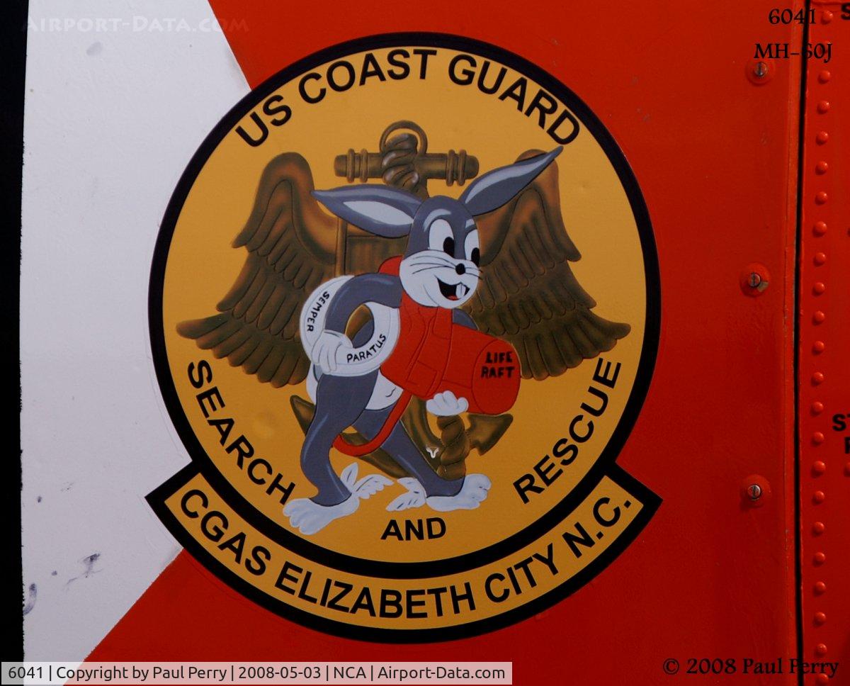 6041, 1970 Sikorsky MH-60J Jayhawk C/N 70.1959, Base Inisignia for CGAS Elizabeth City
