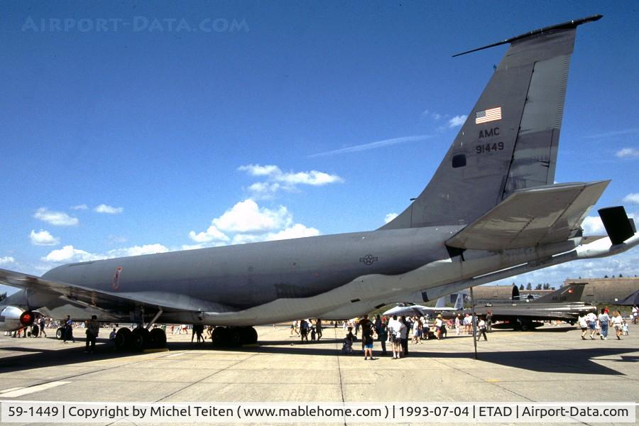 59-1449, 1959 Boeing KC-135A Stratotanker C/N 17937, 46th Air Refueling Squadron / 410th Wing