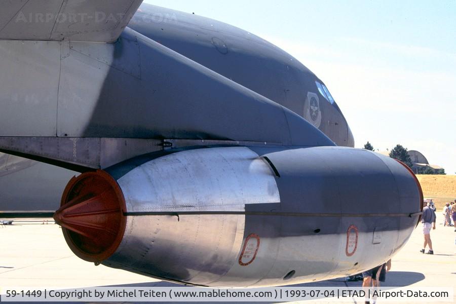 59-1449, 1959 Boeing KC-135A Stratotanker C/N 17937, 46th Air Refueling Squadron / 410th Wing
