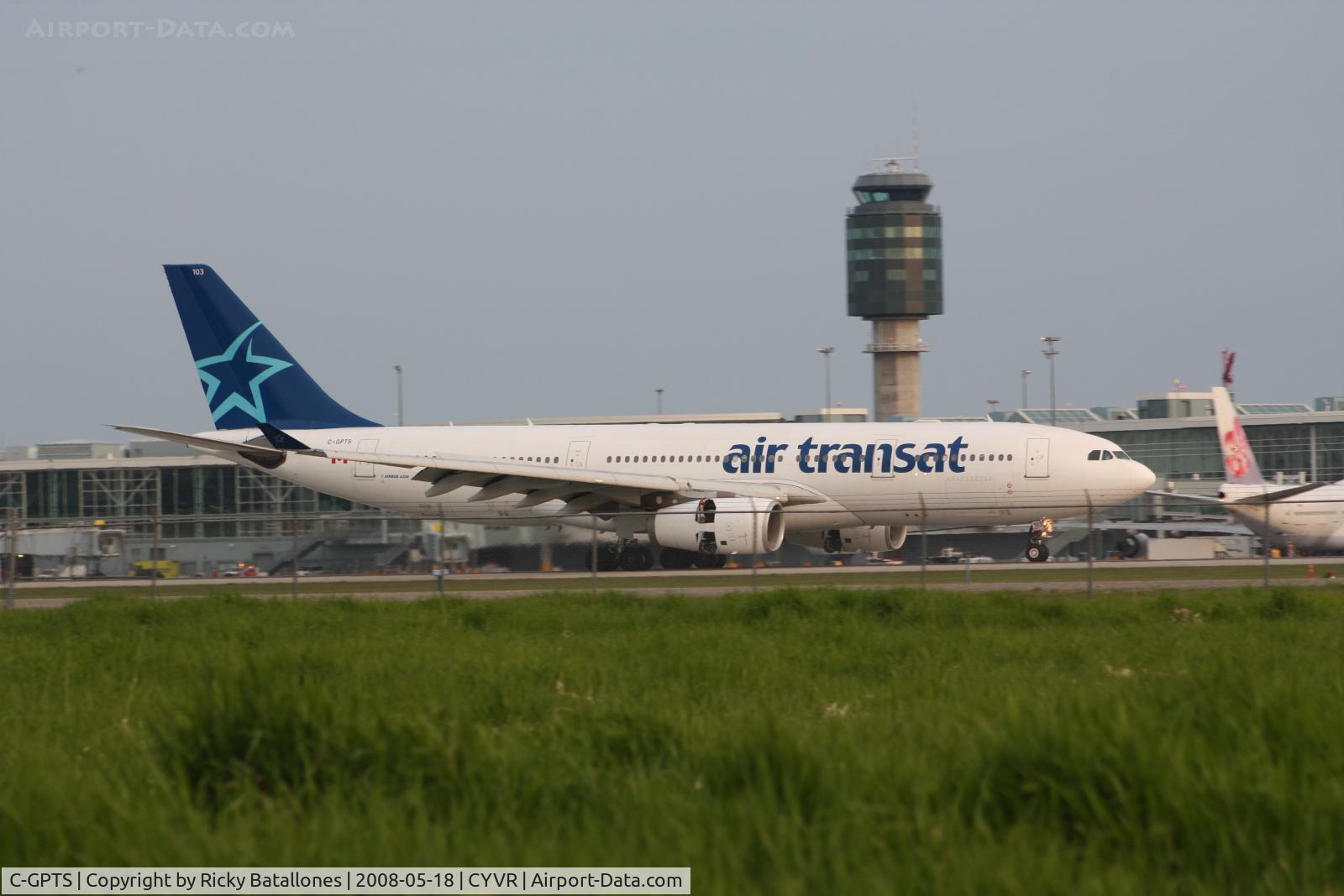 C-GPTS, 2002 Airbus A330-243 C/N 480, Air Transat