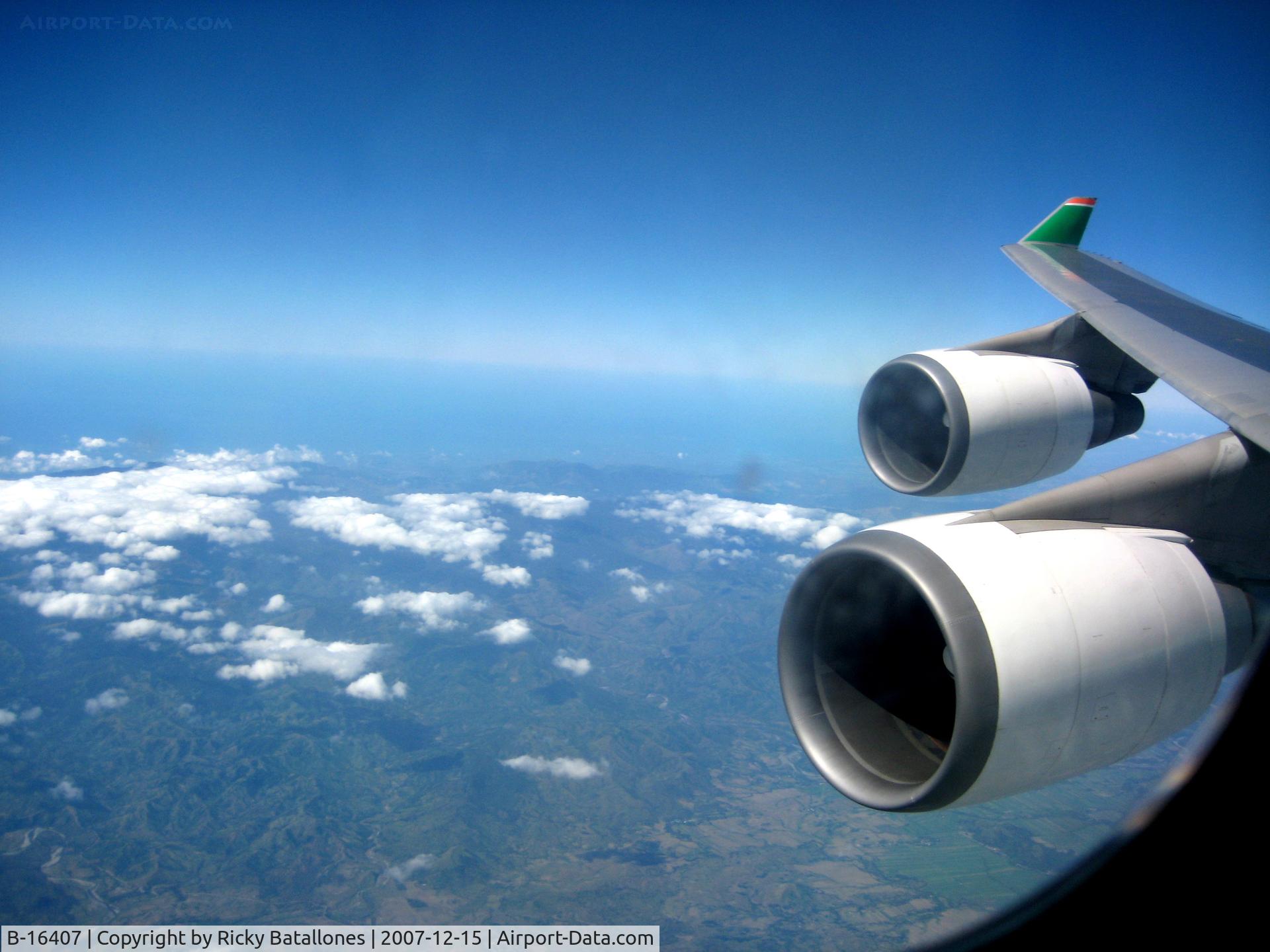 B-16407, 1995 Boeing 747-45E C/N 27899, Eva Airways