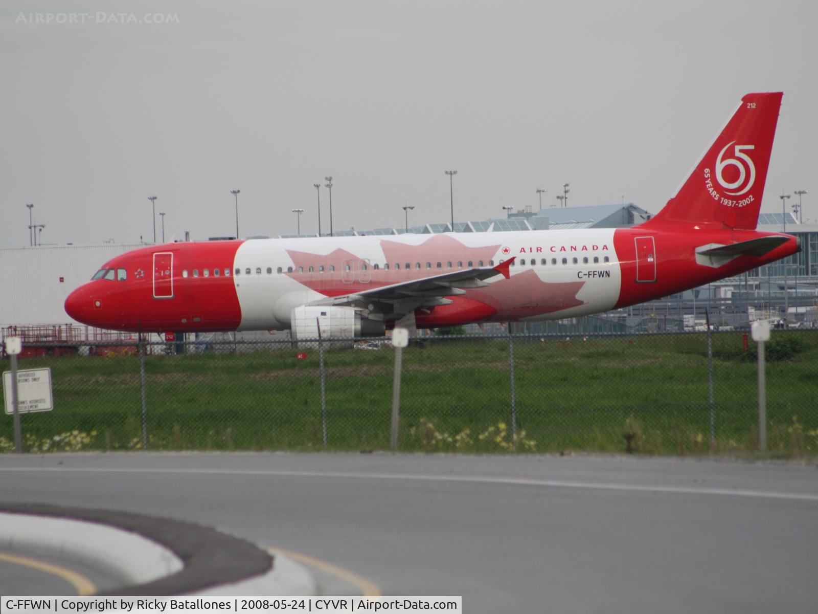 C-FFWN, 1991 Airbus A320-211 C/N 159, 65th Anniversary