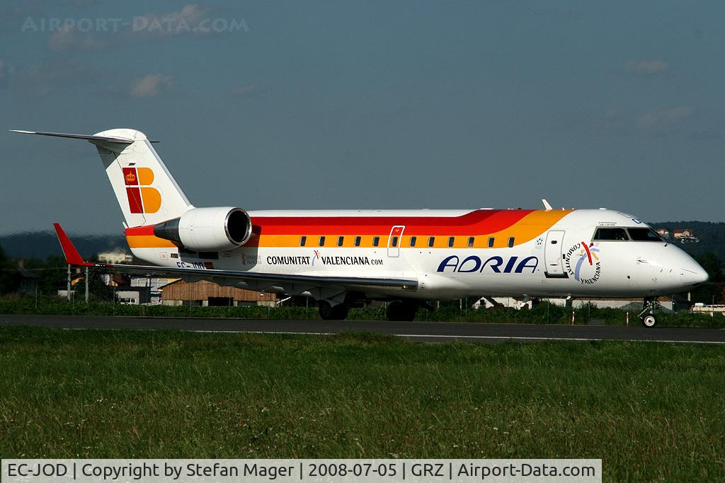 EC-JOD, 2006 Bombardier CRJ-200ER (CL-600-2B19) C/N 8061, Adria Airways