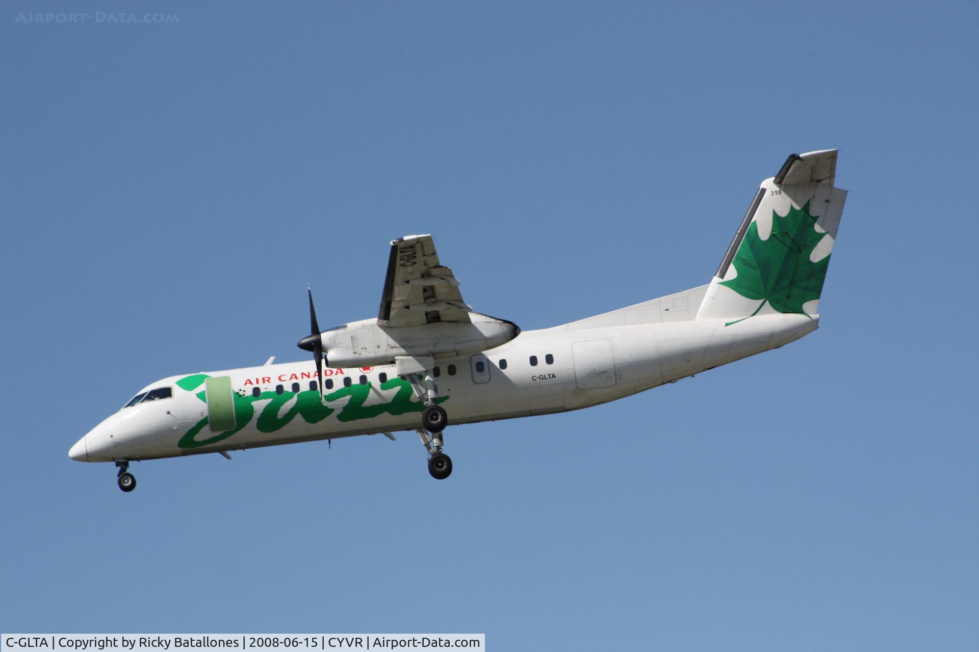 C-GLTA, 1989 De Havilland Canada DHC-8-301 Dash 8 C/N 154, Air Canada Jazz
