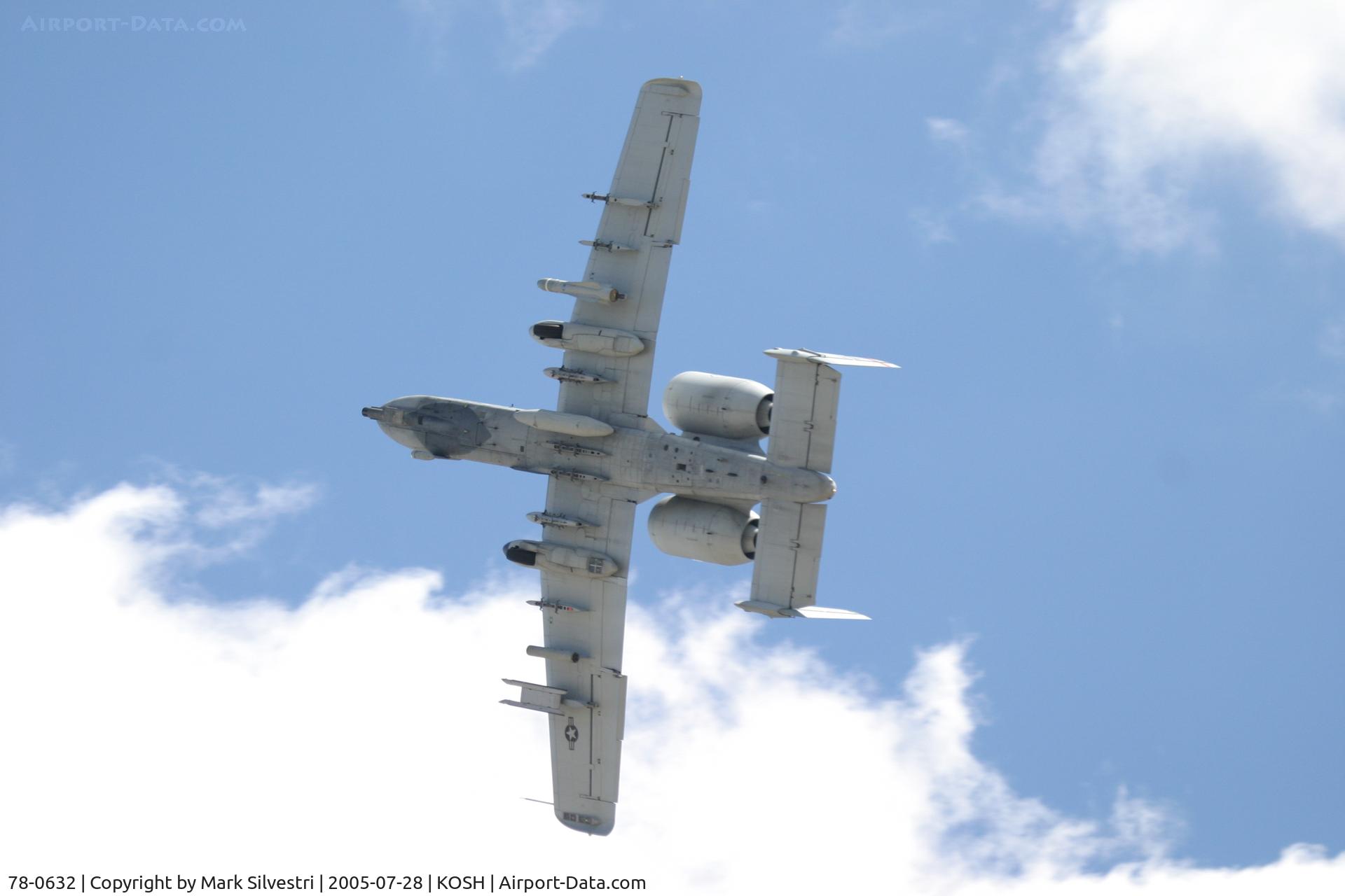 78-0632, 1978 Fairchild Republic A-10A Thunderbolt II C/N A10-0252, Oshkosh 2005