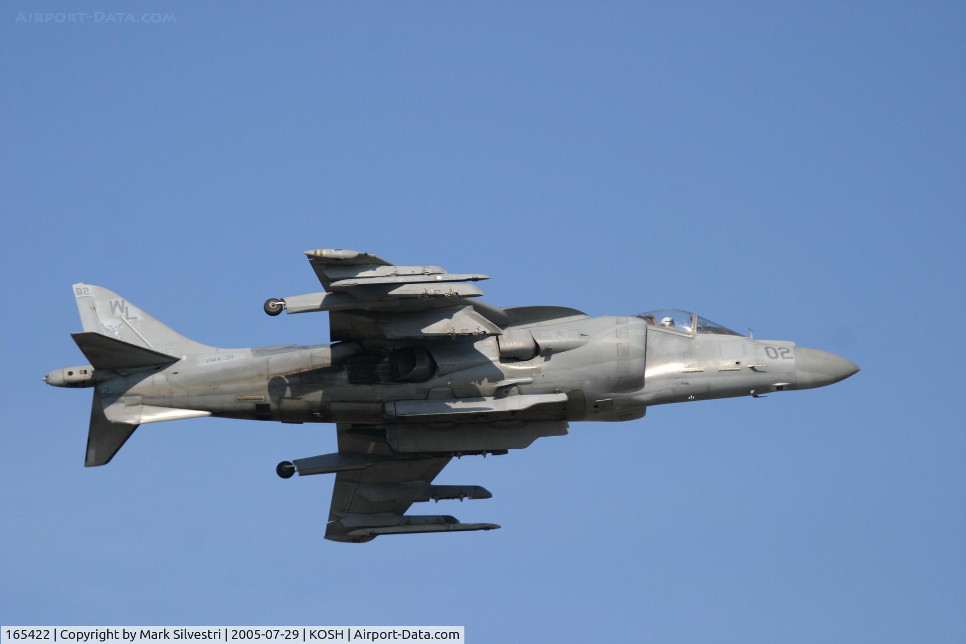 165422, Boeing AV-8B+(R)-26-MC Harrier II Plus C/N B294, Oshkosh 2005