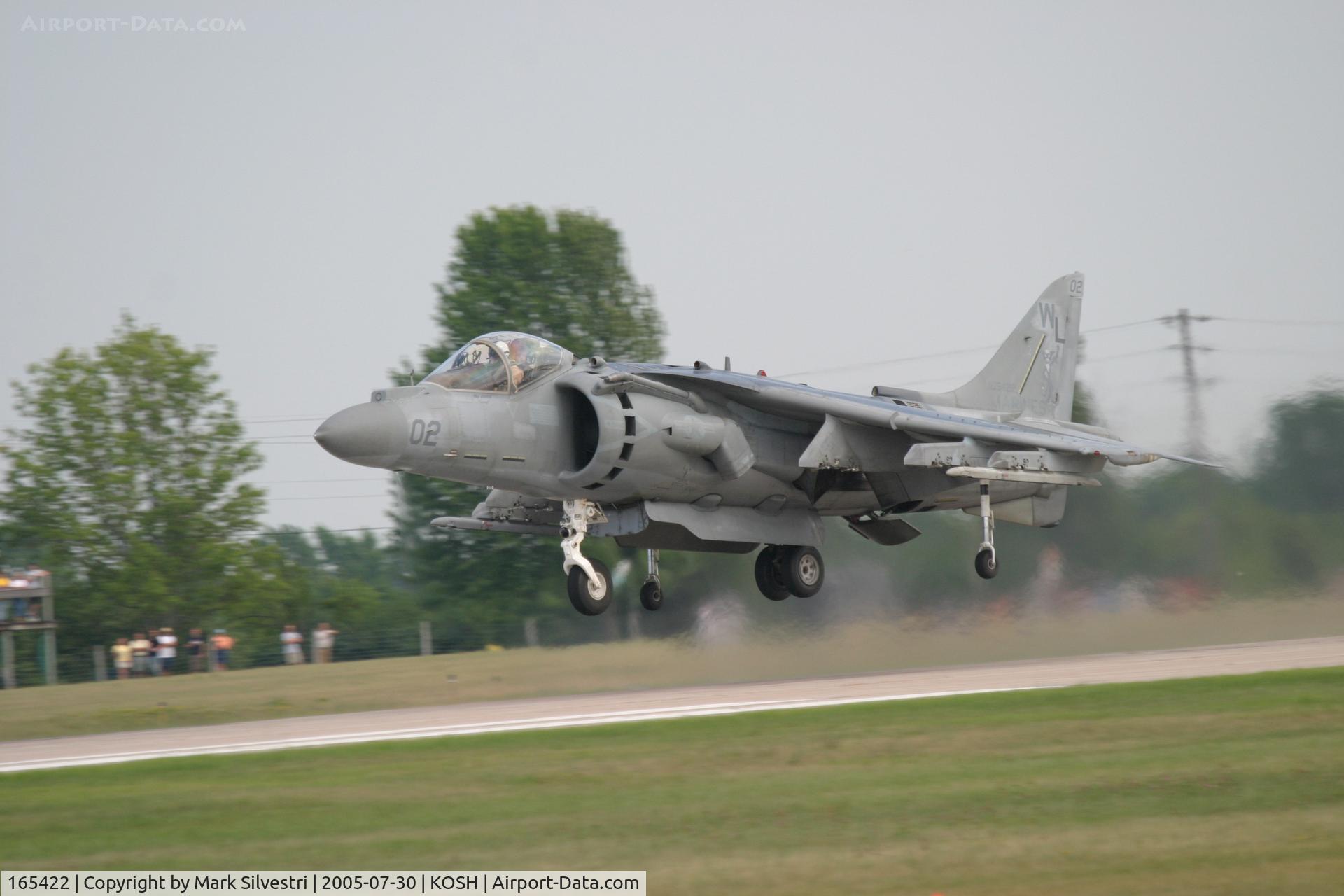 165422, Boeing AV-8B+(R)-26-MC Harrier II Plus C/N B294, Oshkosh 2005