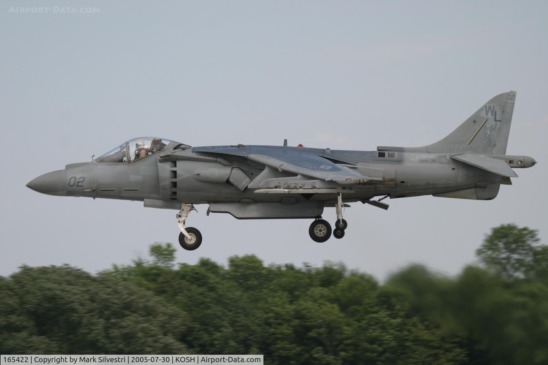 165422, Boeing AV-8B+(R)-26-MC Harrier II Plus C/N B294, Oshkosh 2005