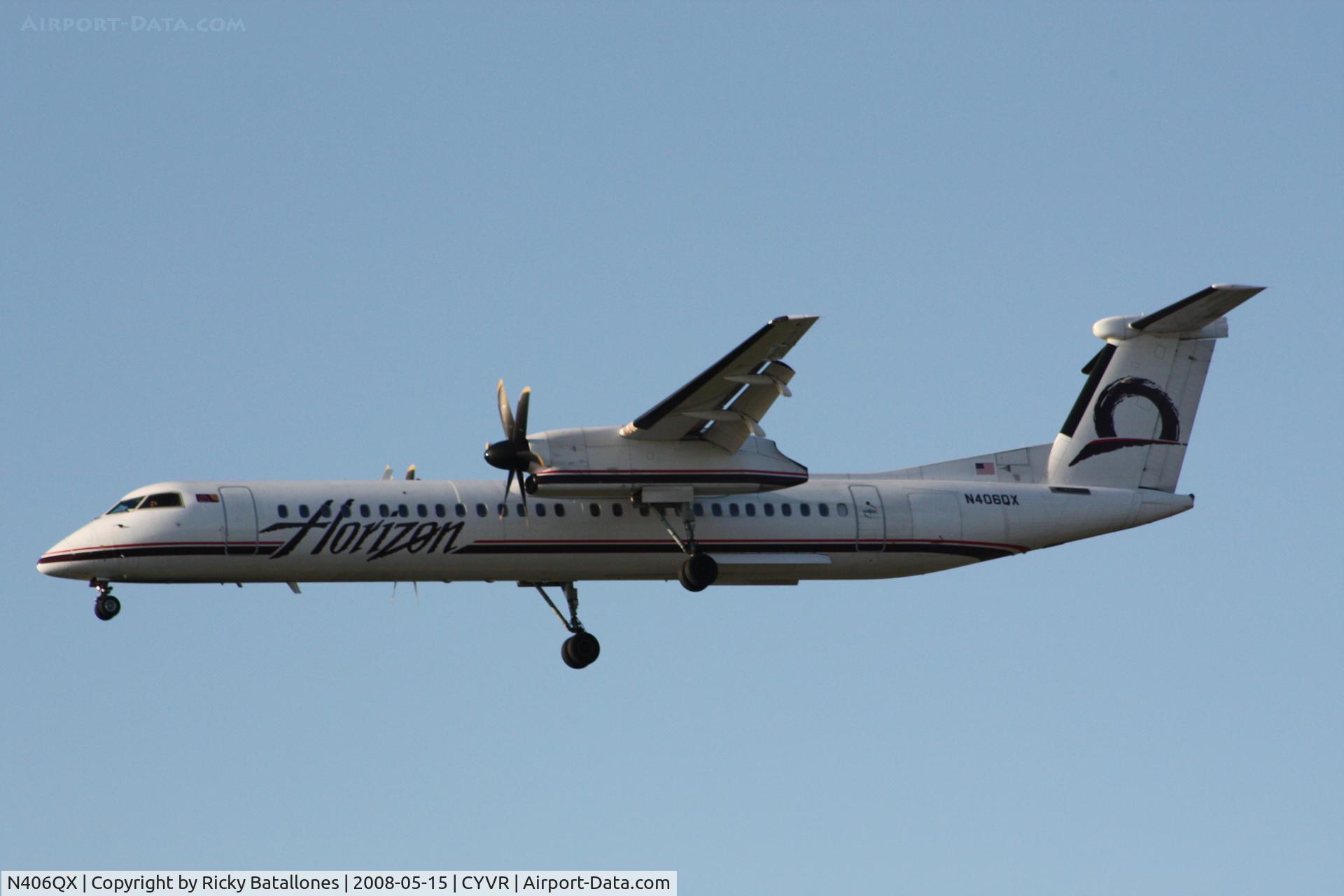 N406QX, 2001 Bombardier DHC-8-402 Dash 8 C/N 4048, Horizon Air