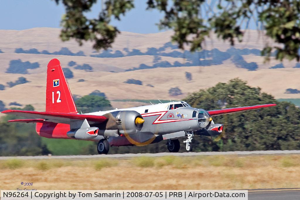 N96264, Lockheed P2V-5F Neptune C/N 426-5192, Tanker 12 at Paso Robles, CA