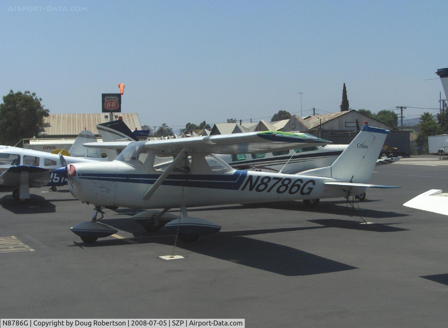 N8786G, 1966 Cessna 150F C/N 15062886, 1966 Cessna 150G, Continental O-200 100 Hp