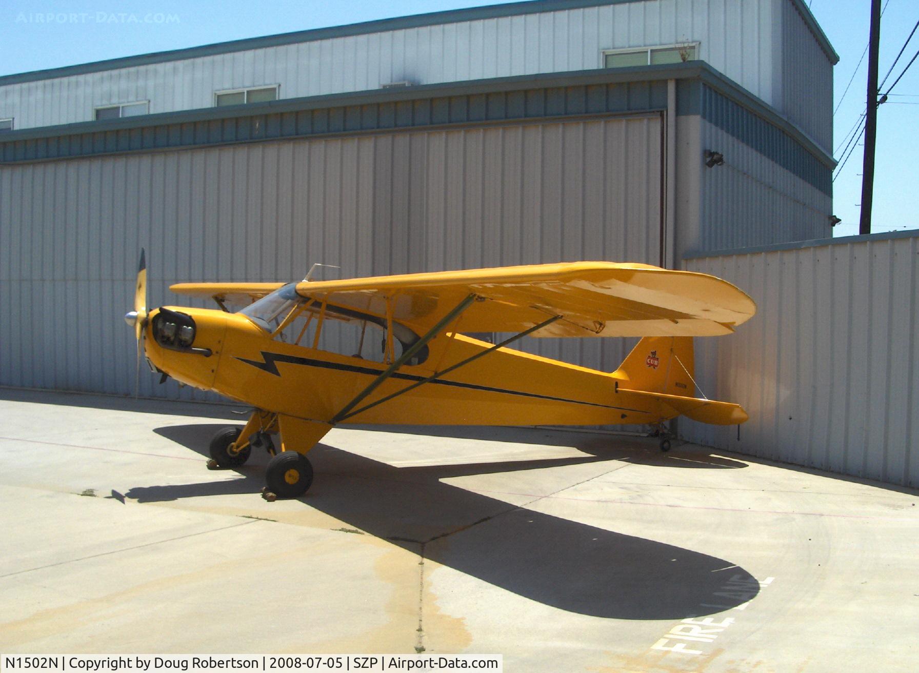 N1502N, 1947 Piper J3C-65 Cub Cub C/N 23032, 1947 Piper J3C-65 CUB, Continental A&C65 65 Hp