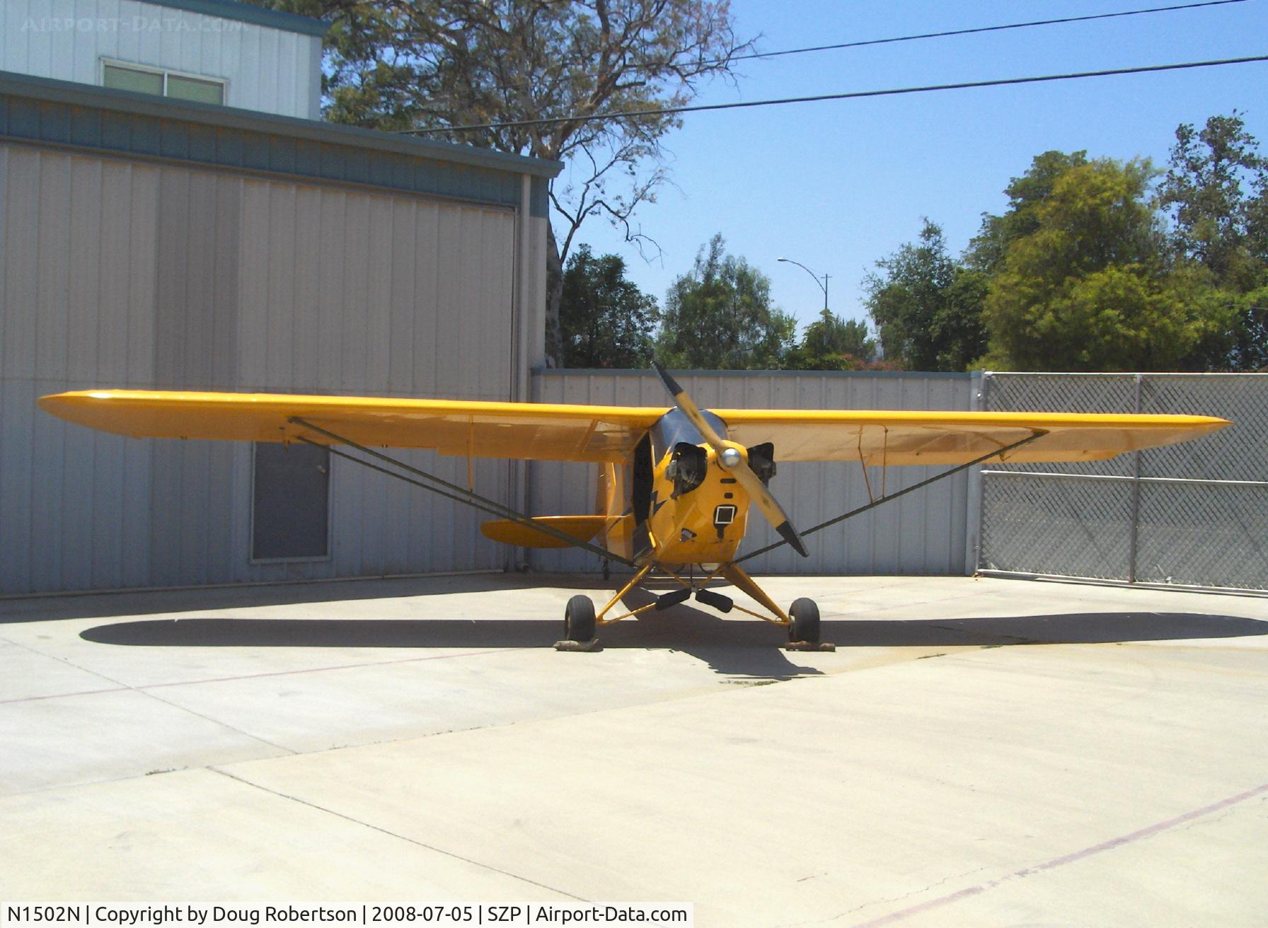 N1502N, 1947 Piper J3C-65 Cub Cub C/N 23032, 1947 Piper J3C-65 CUB, Continental A&C65 65 Hp