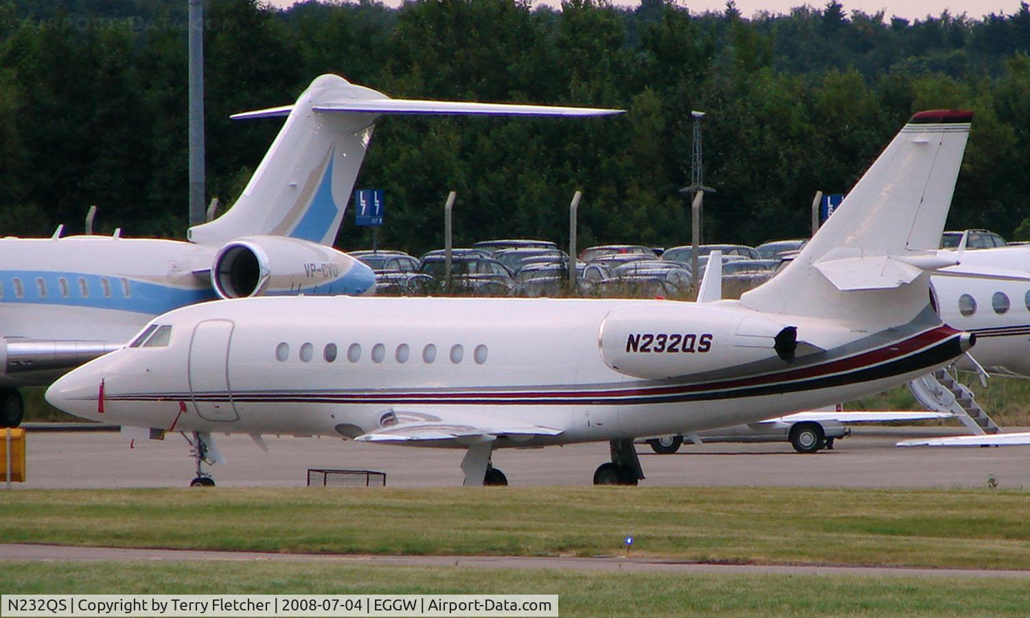 N232QS, 2007 Dassault Falcon 2000EX C/N 115, Falcon 2000EX at Luton
