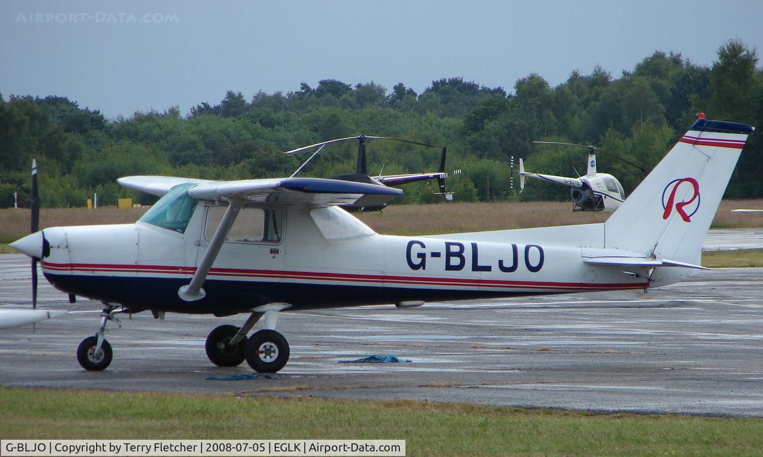 G-BLJO, 1979 Reims F152 C/N 1627, Cessna F152 at Blackbushe