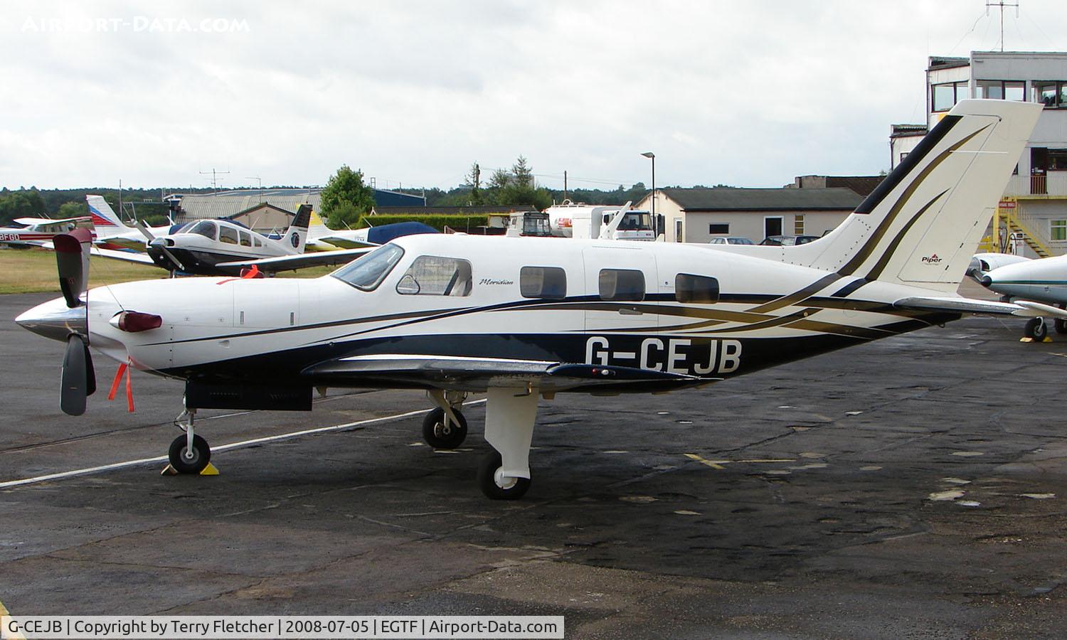 G-CEJB, 2006 Piper PA-46-500TP Malibu Meridian C/N 4697240, Piper Meridian at Fairoaks