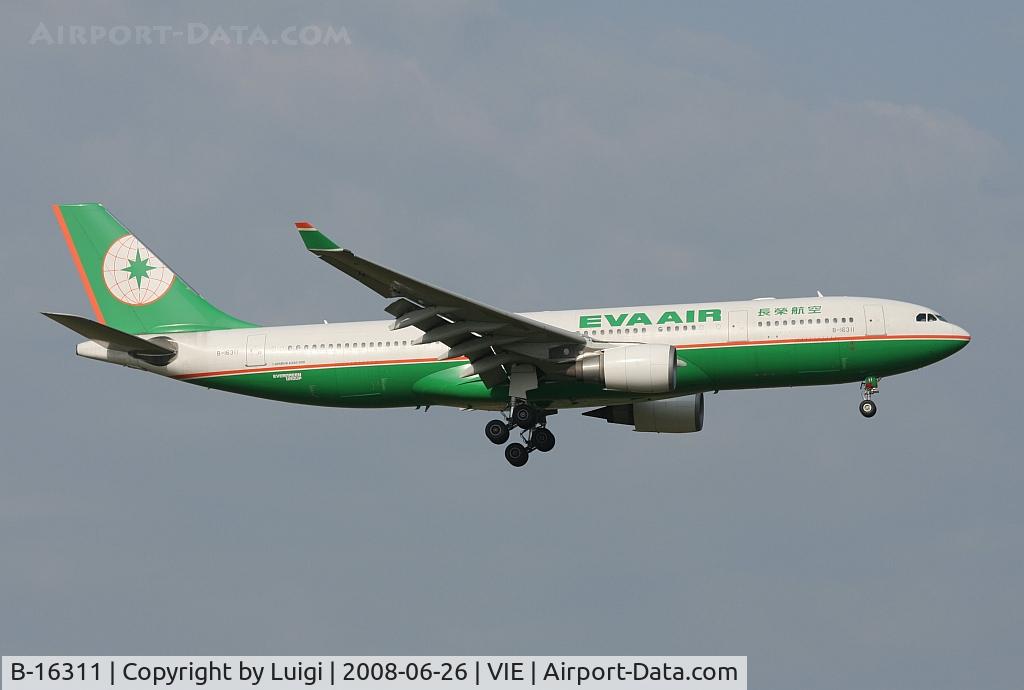 B-16311, 2005 Airbus A330-203 C/N 693, Eva Air A330-200