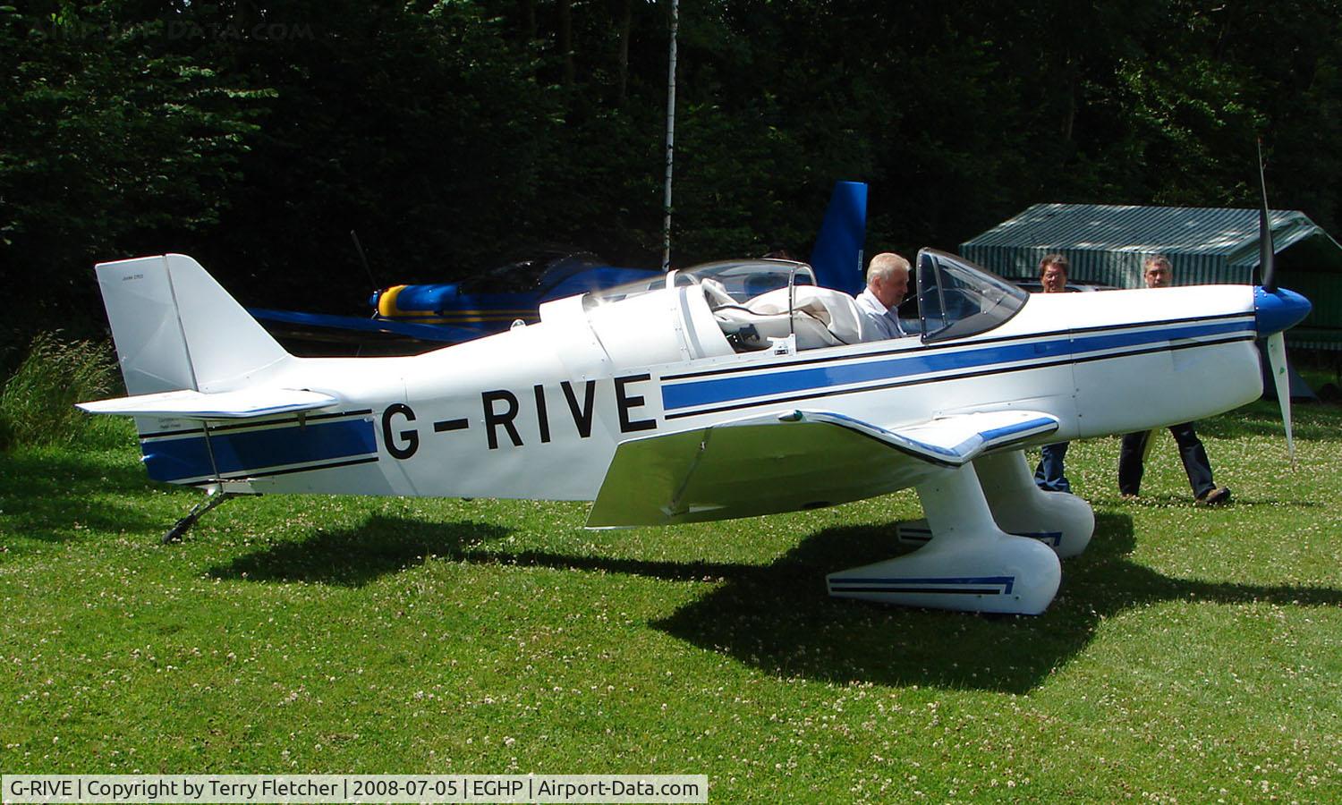 G-RIVE, 2007 Jodel D-153 Mascaret C/N PFA 235-12856, Jodel D153 At Popham airfield on 2008 LAA Regional Rally Day