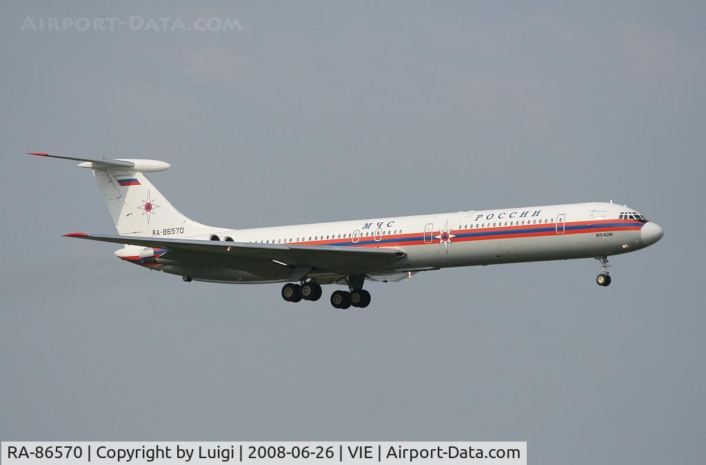 RA-86570, 1996 Ilyushin Il-62M C/N 1356344, IL62