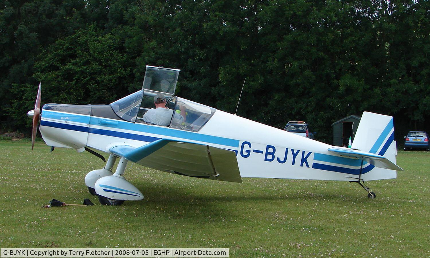 G-BJYK, 1960 Jodel (Wassmer) D-120A Paris-Nice C/N 185, Jodel D120A At Popham airfield on 2008 LAA Regional Rally Day
