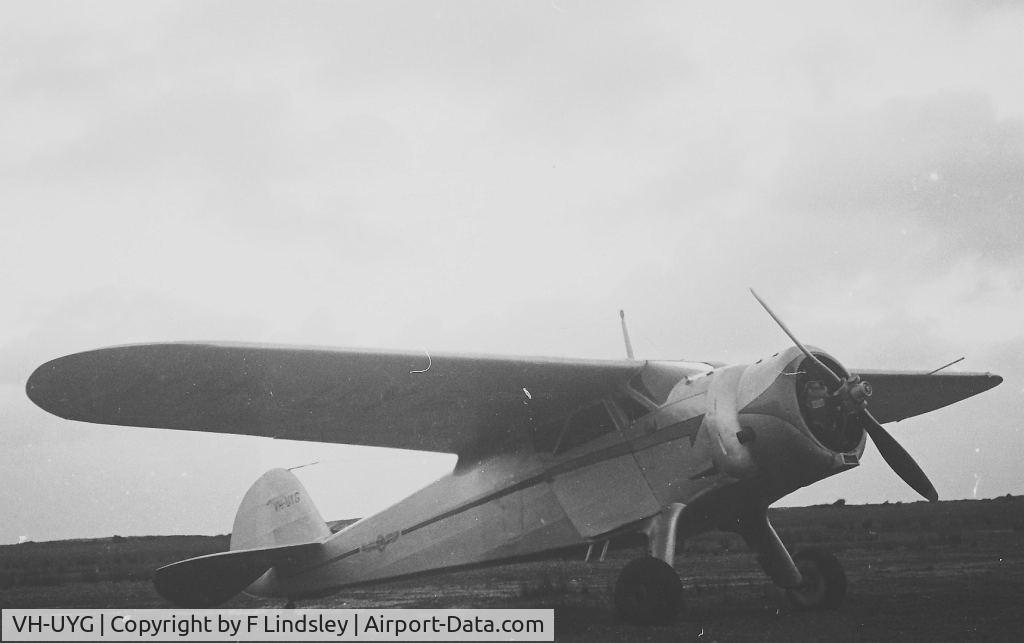 VH-UYG, 1935 Cessna C-34 Airmaster C/N 339, Cessna C34 NSW or Vic 1950