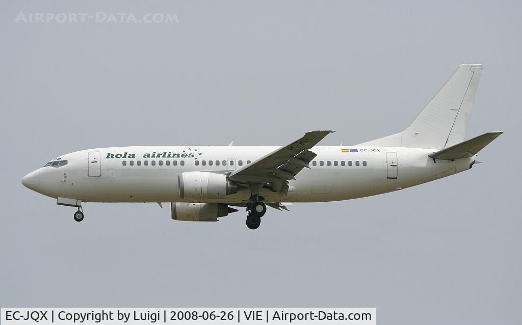 EC-JQX, 1987 Boeing 737-329 C/N 23774, Hola Airlines 737-300
