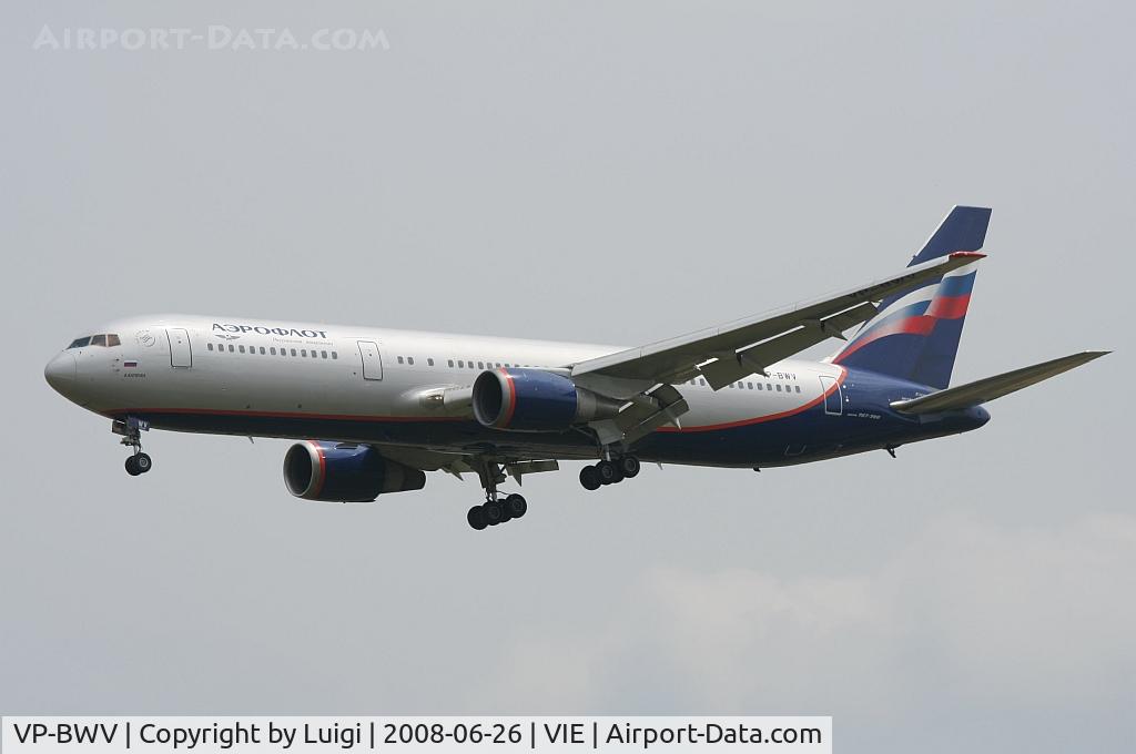 VP-BWV, 1991 Boeing 767-3T7/ER C/N 25117, Aeroflot 767-300
