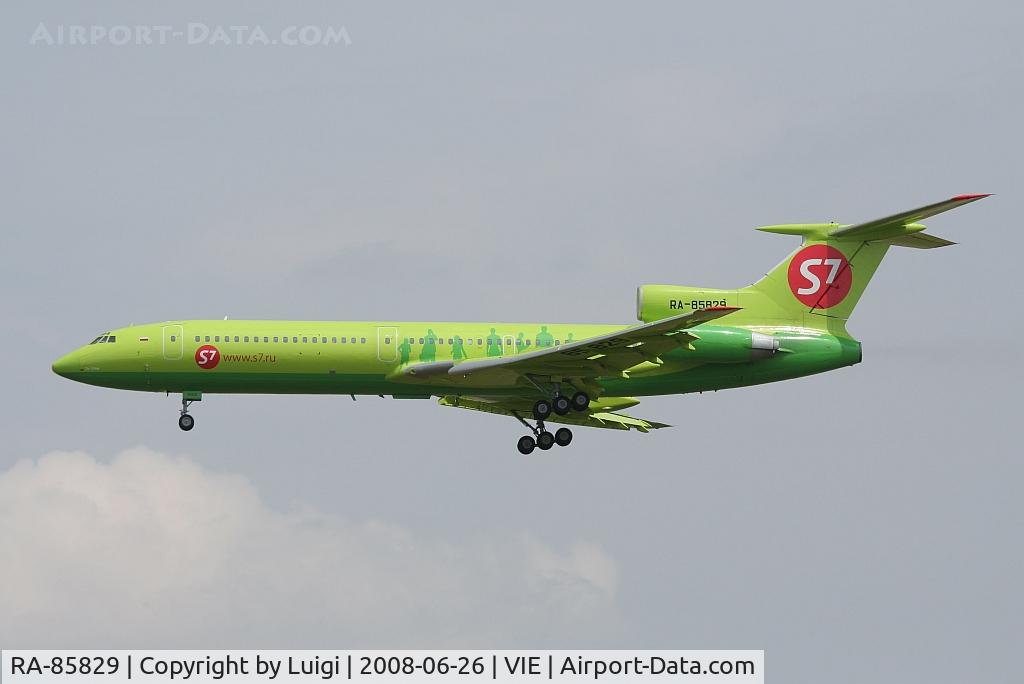 RA-85829, 1987 Tupolev Tu-154M C/N 87A755, Siberia TU154