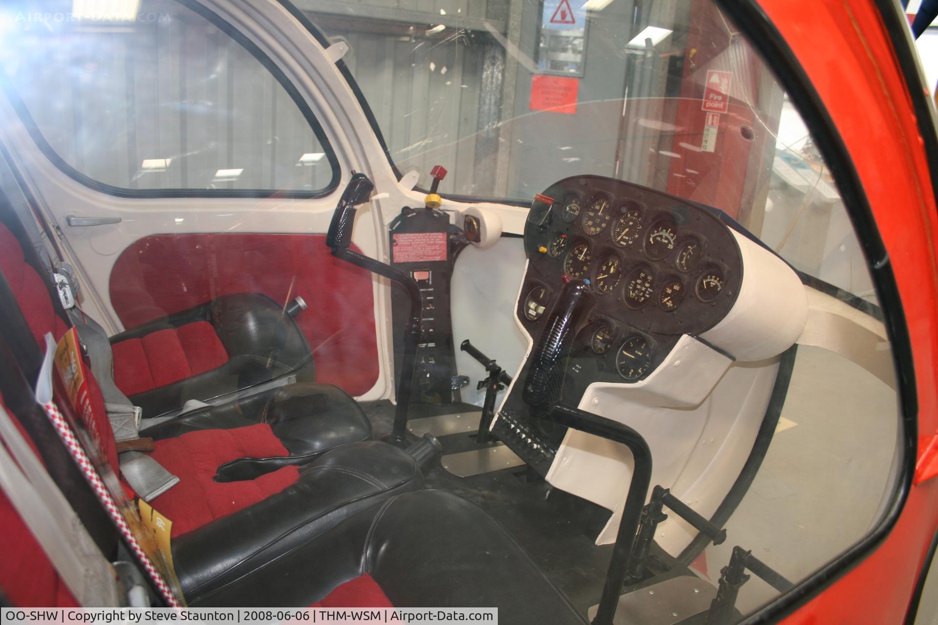 OO-SHW, 1956 Bell 47H-1 C/N 1538, Taken at the Helicopter Museum (http://www.helicoptermuseum.co.uk/)