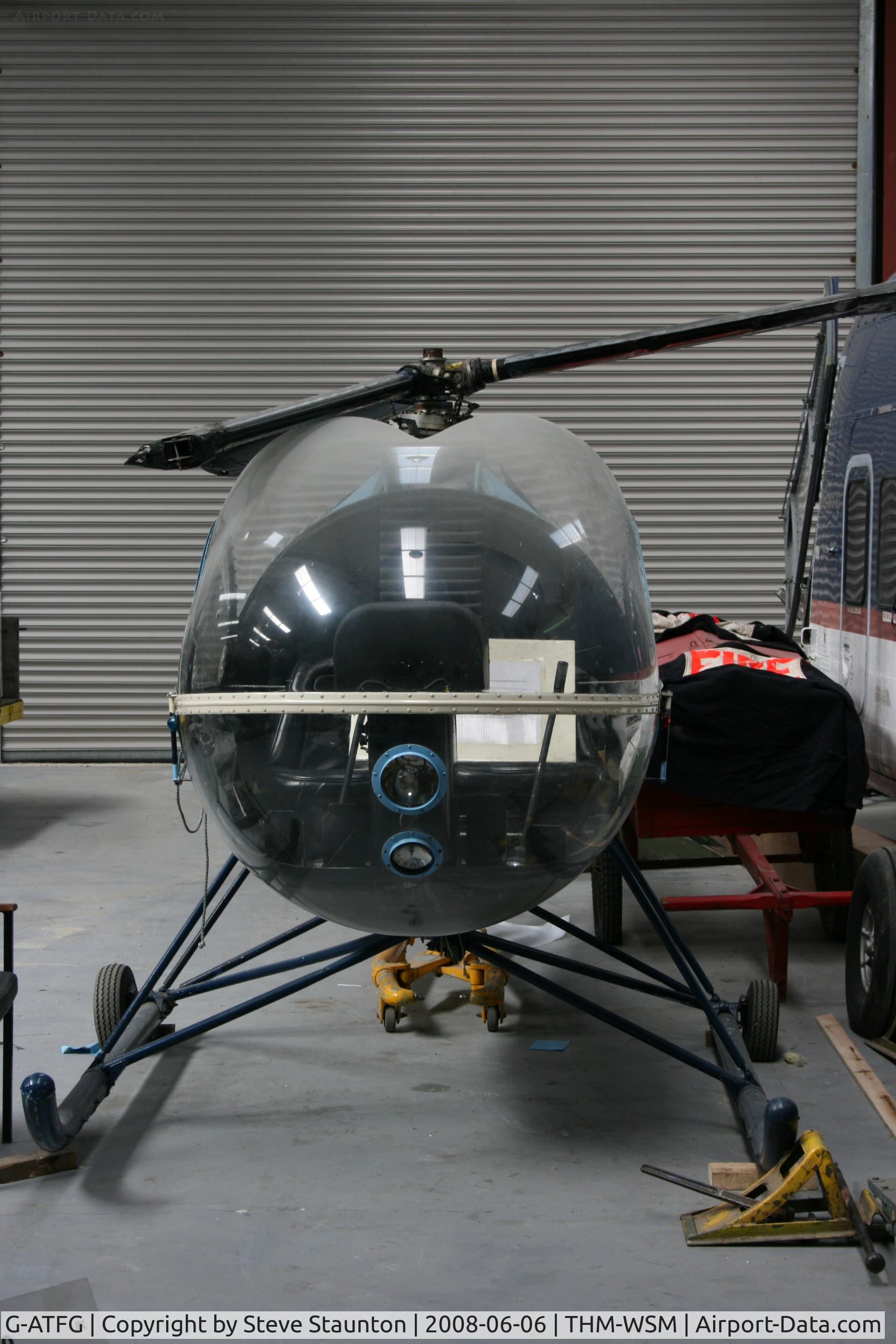 G-ATFG, 1965 Brantly B-2B C/N 448, Taken at the Helicopter Museum (http://www.helicoptermuseum.co.uk/)