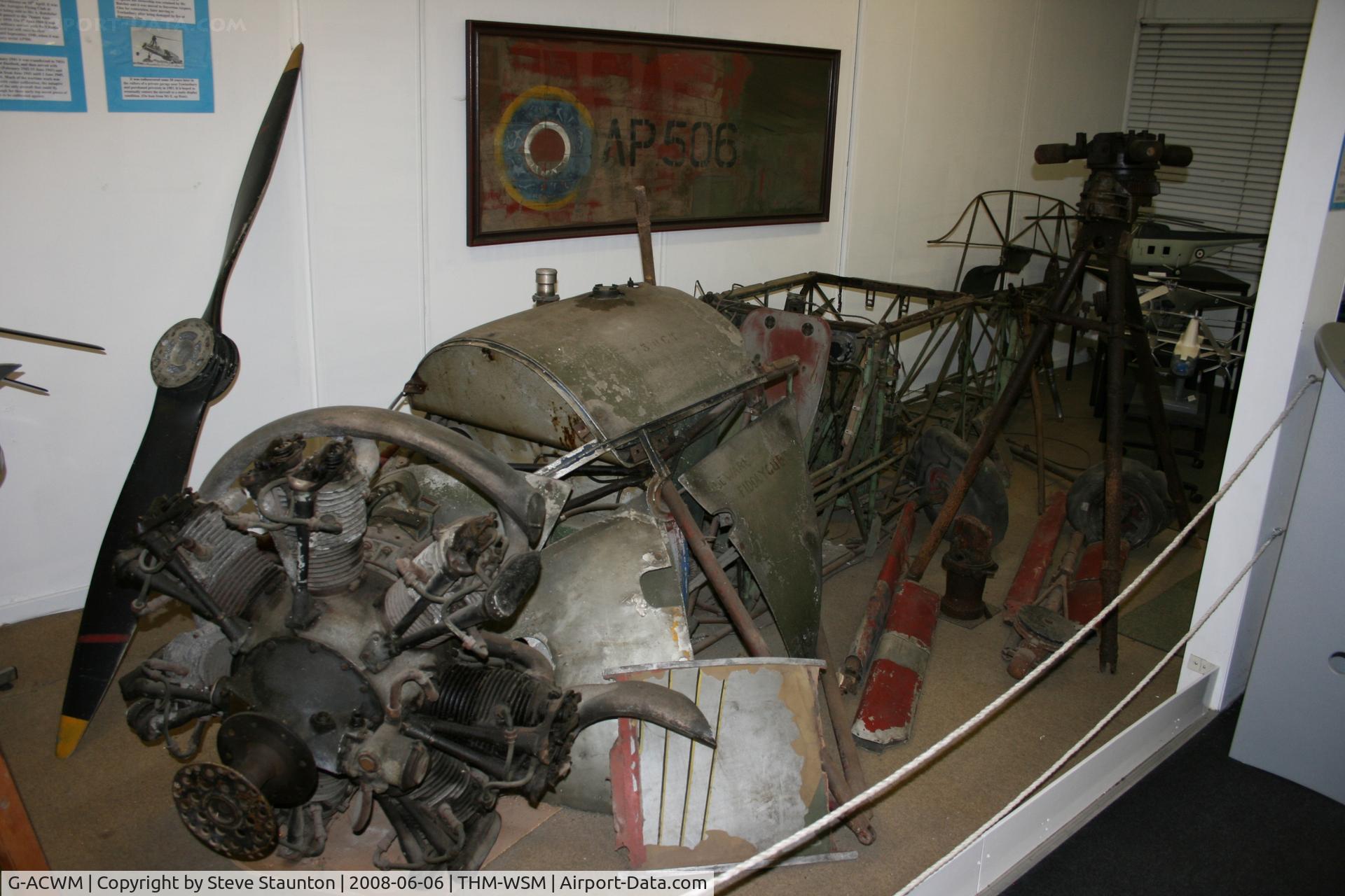 G-ACWM, Avro Cierva C-30A C/N 715, Taken at the Helicopter Museum (http://www.helicoptermuseum.co.uk/)