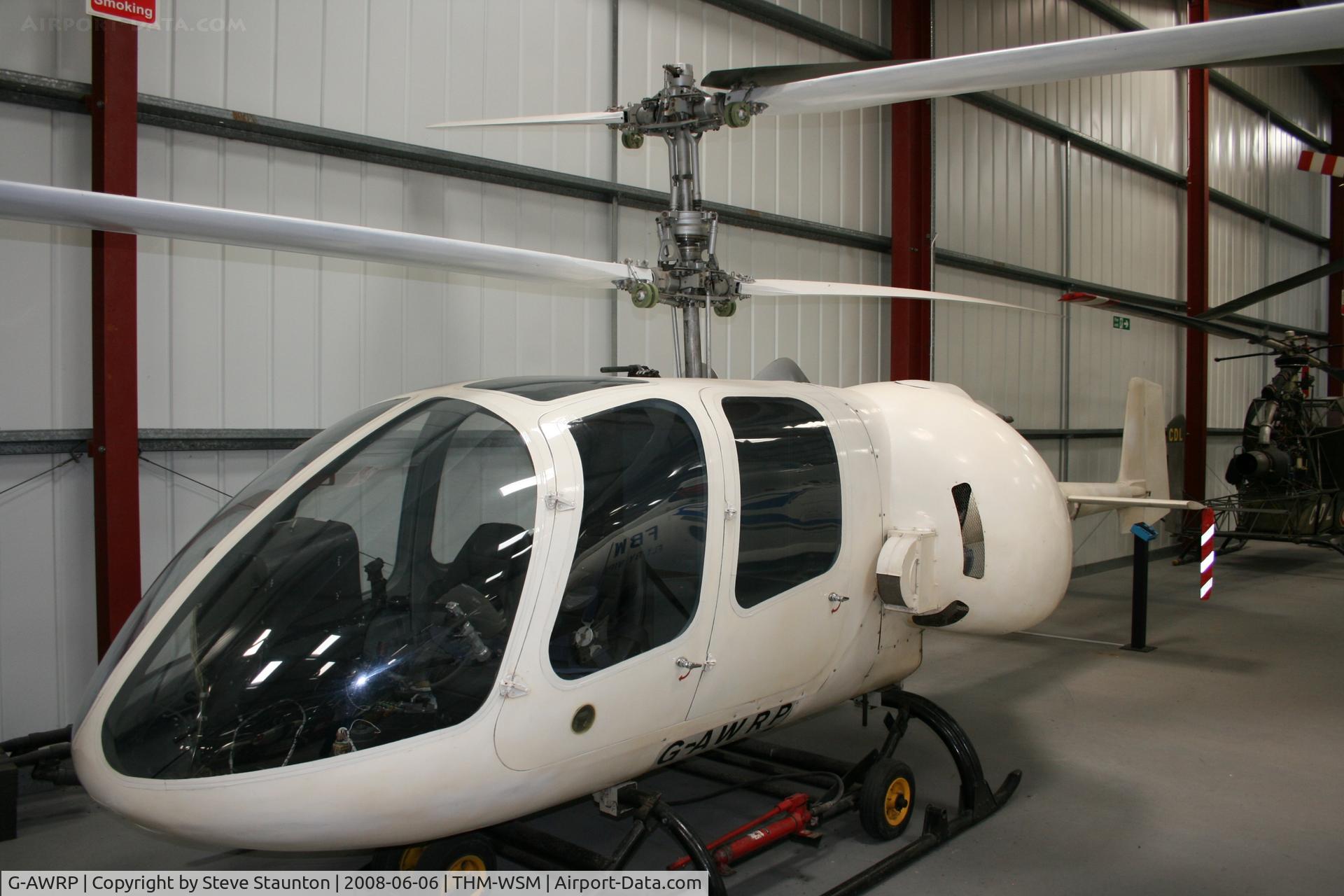 G-AWRP, 1968 Servotec Cierva CR.LTH1 Grasshopper II C/N GB.1, Taken at the Helicopter Museum (http://www.helicoptermuseum.co.uk/)