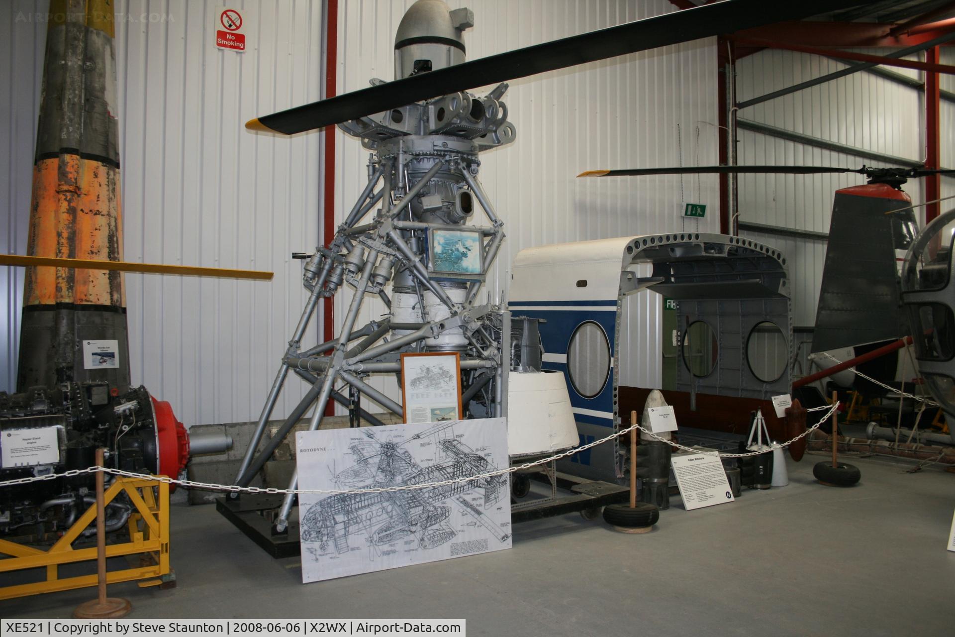 XE521, 1957 Fairey Rotodyne Y C/N F.9429, Taken at the Helicopter Museum (http://www.helicoptermuseum.co.uk/)