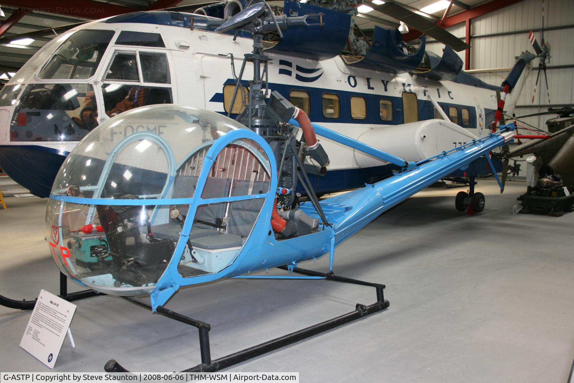 G-ASTP, 1961 Hiller UH-12C C/N 1045, Taken at the Helicopter Museum (http://www.helicoptermuseum.co.uk/)