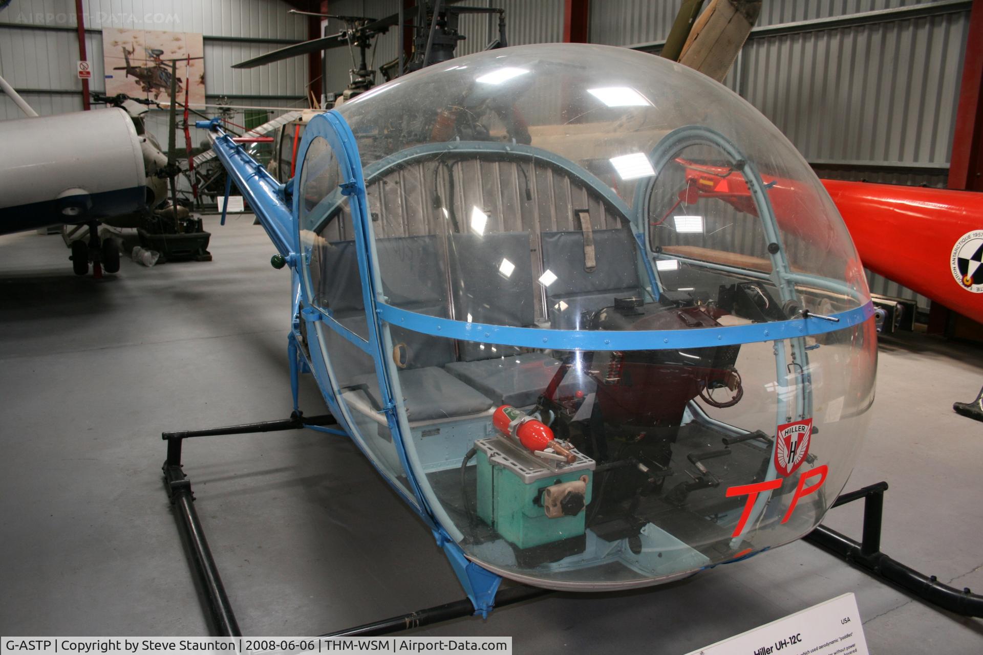 G-ASTP, 1961 Hiller UH-12C C/N 1045, Taken at the Helicopter Museum (http://www.helicoptermuseum.co.uk/)