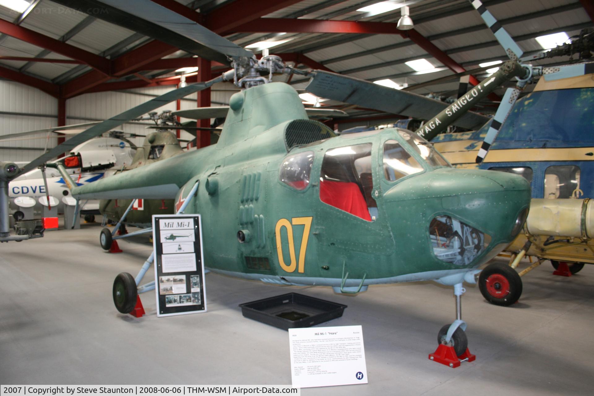 2007, 1961 PZL-Swidnik SM-2 C/N S2-03006, Taken at the Helicopter Museum (http://www.helicoptermuseum.co.uk/)