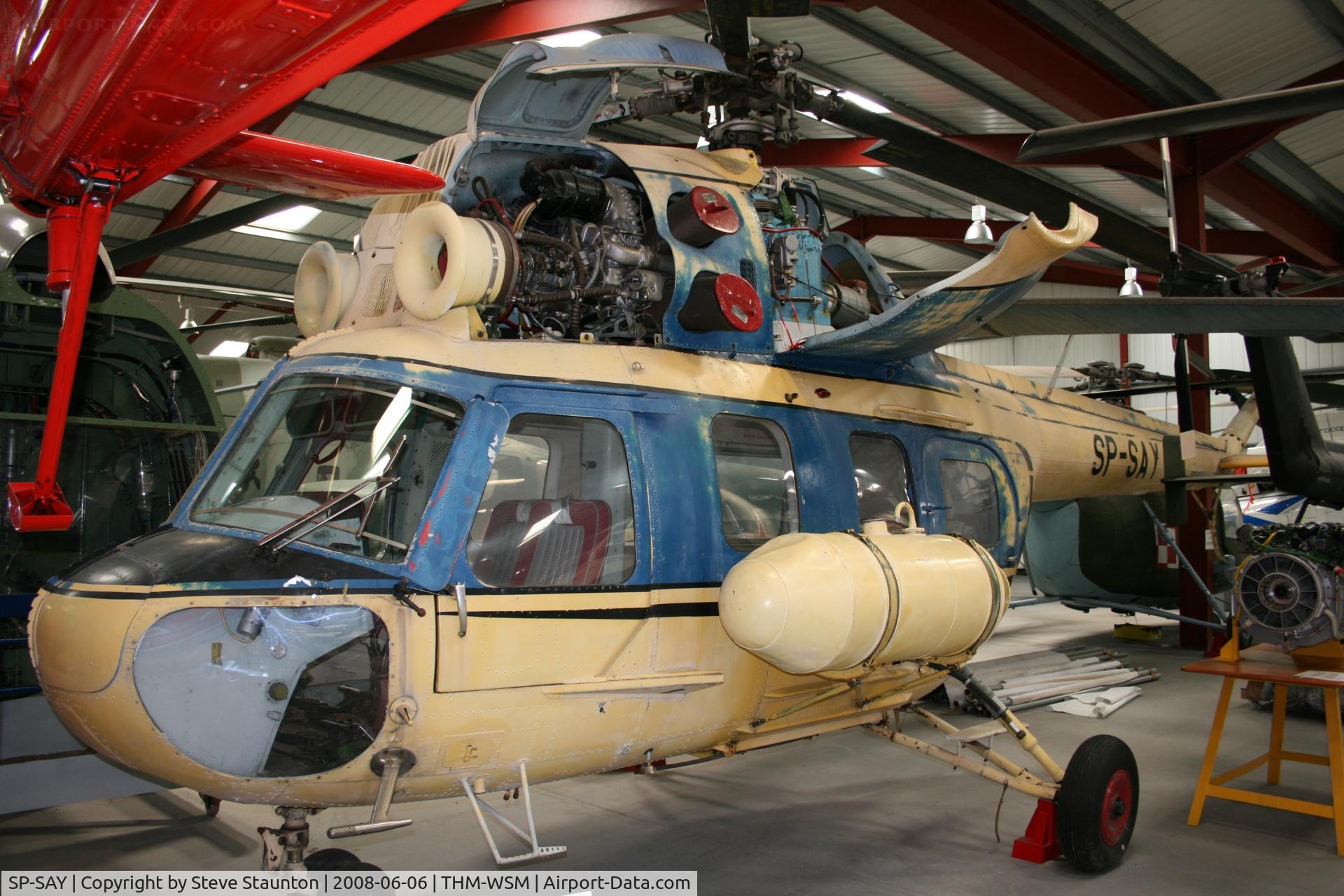 SP-SAY, 1985 PZL-Swidnik Mi-2 C/N 529538125, Taken at the Helicopter Museum (http://www.helicoptermuseum.co.uk/)