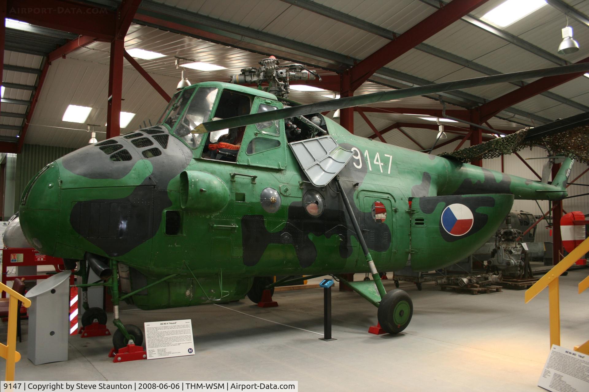 9147, Mil Mi-4 Hound C/N 09147, Taken at the Helicopter Museum (http://www.helicoptermuseum.co.uk/)